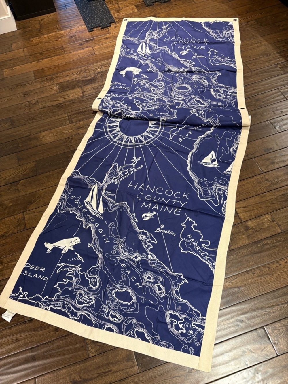 PBK Map Wall Hanging, Extra-Long/Large